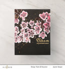 Altenew Cherry Plum Botanical 3D Embossing Folder
