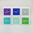 Altenew x Amy Tangerine Ocean Dreams Dye Ink 6 Mini Cube Set