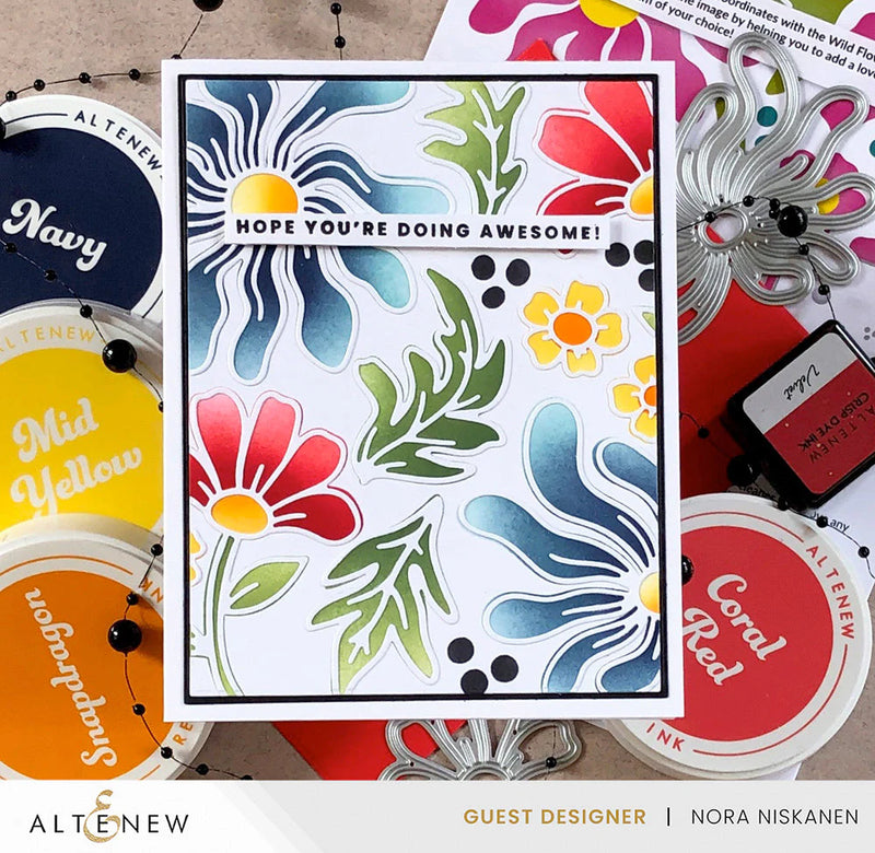 Altenew Wild Flowers Embossing Folder*