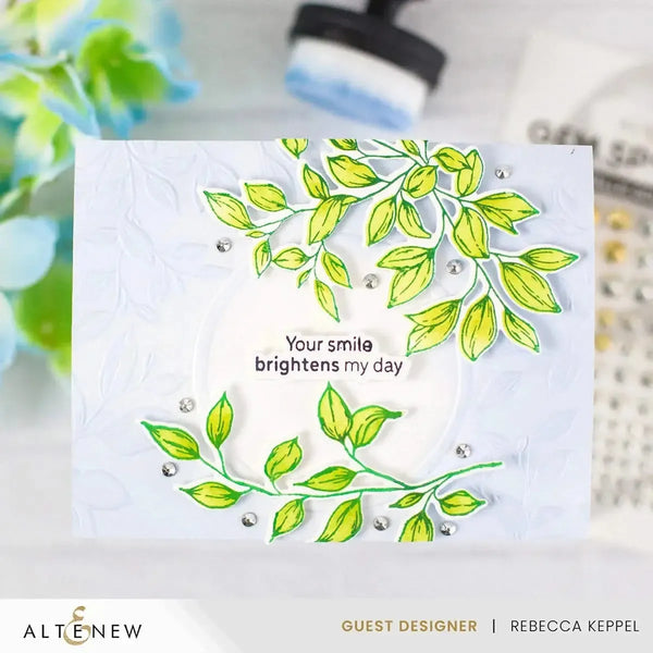 Altenew Rustling Leaves Botanical 3D Embossing Folder