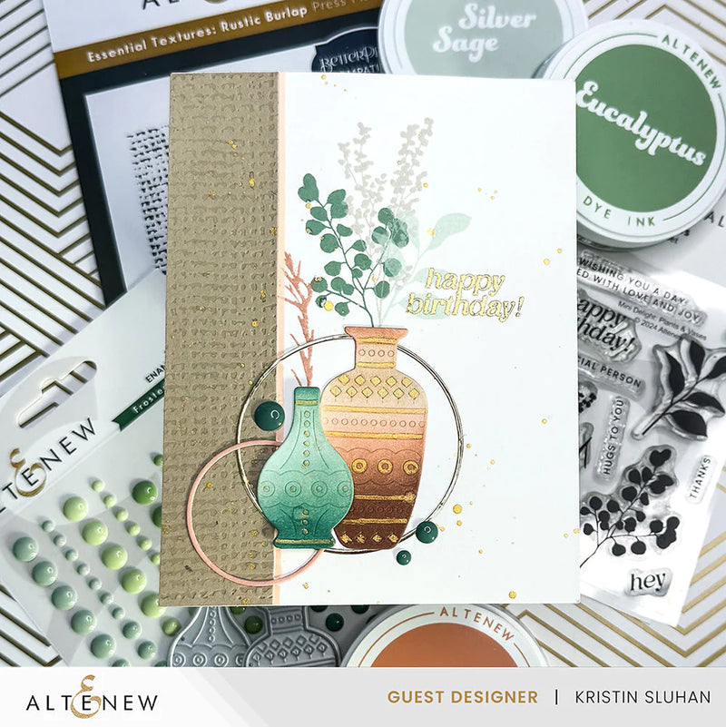 Altenew Mini Delight: Plants & Vases Stamp & Die Set