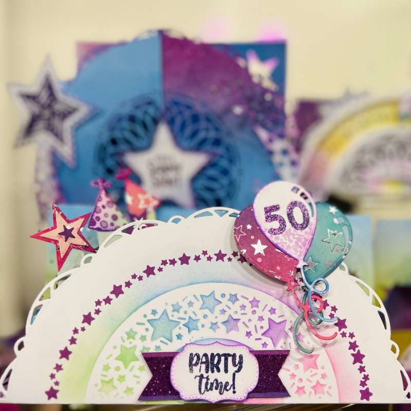 Angela Poole A4 Craft Stencil – Stargazing