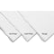 Three types of white paper sheets labeled 'Hot Press', 'Cold Press', and 'Rough' on a white background.