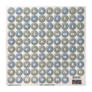 The Paper Loft 12"x 12" Cardstock Alphabet Stickers - Geometric Bubble Caps