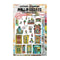 Packaging of Aall & Create stickers with colorful illustrations on a white background