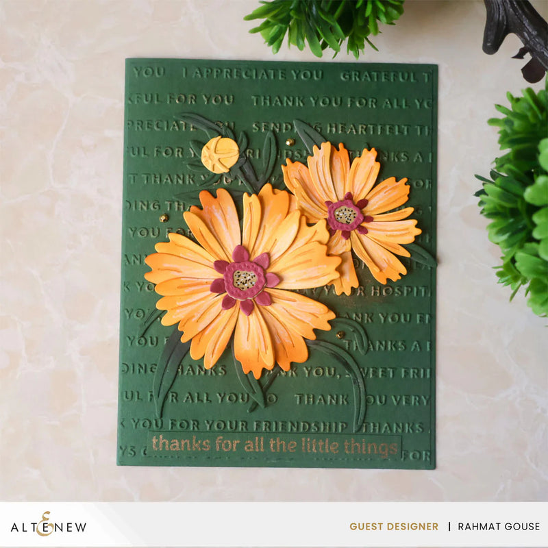 Altenew Ways to Thank You One-of-a-Kind 3D Embossing Folder
