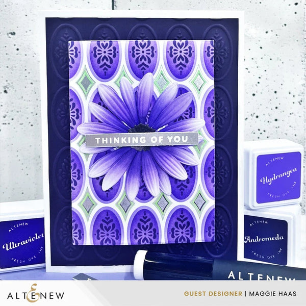 Altenew Heirloom Filigree - Oval One-of-a-kind 3D Embossing Folder