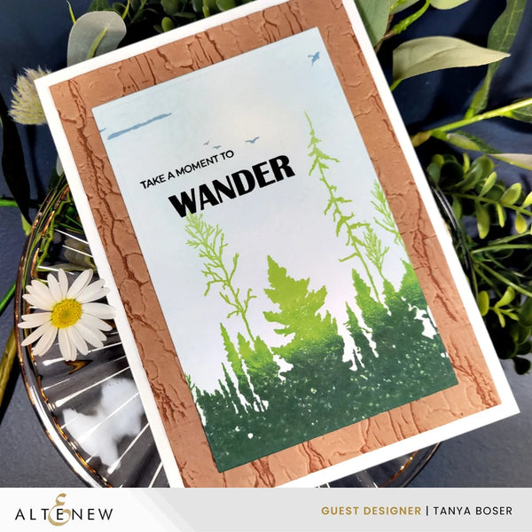 Altenew Woodland Silhouette Stamp Set