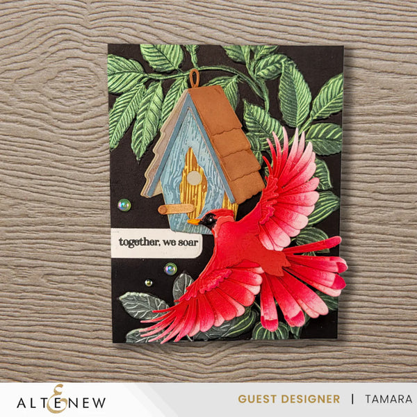 Altenew Arched Foliage Botanical 3D Embossing Folder