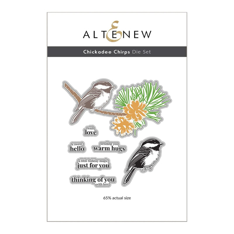 Altenew Chickadee Chirps Die Set
