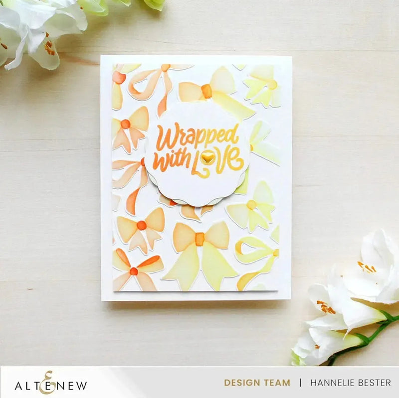 Altenew Elegant Bows Builder Stencil Set