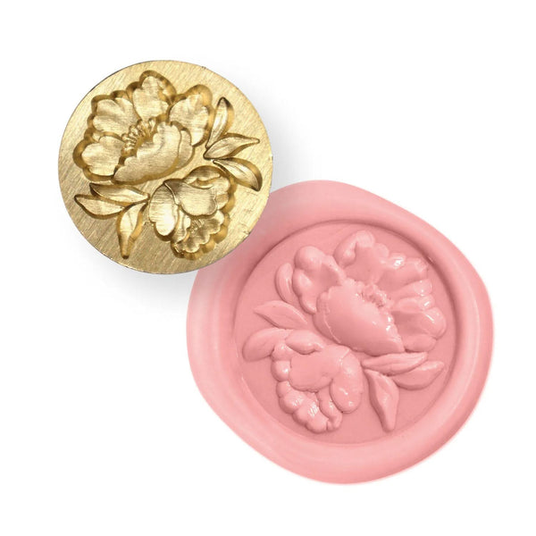 Altenew Soft Peonies Wax Seal Stamp
