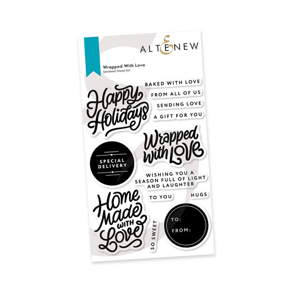 Altenew Wrapped With Love Sentiment Stamp Set