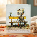 Andy Skinner Pre-Cut Rubber Stamp Set - Bot-ology Spread A Little Kindness