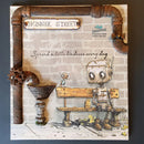 Andy Skinner Pre-Cut Rubber Stamp Set - Bot-ology Spread A Little Kindness