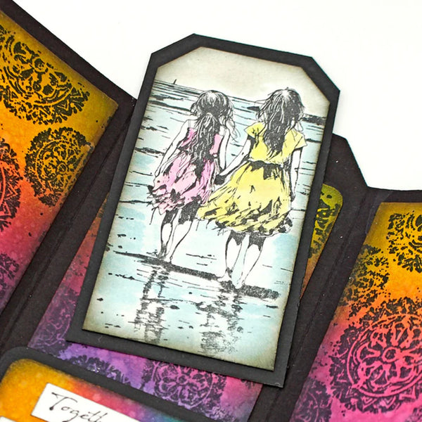 Andy Skinner Pre-Cut Rubber Stamp Set - Our Favourite Place