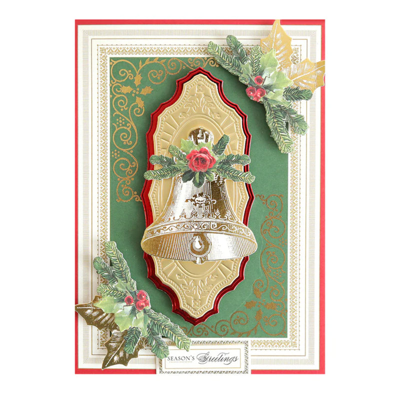 Anna Griffin Rub On Transfers - Holiday Foil