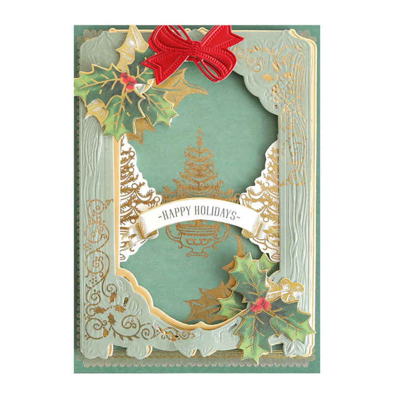 Anna Griffin Rub On Transfers - Holiday Foil