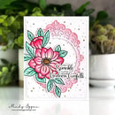 Gina K Designs Stamp & Die Set - Anniversary Flowers