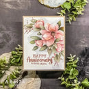 Gina K Designs Stamp & Die Set - Anniversary Flowers