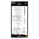 Arden Clear Stamp Set packaging featuring a vintage French engraving titled 'Cabinet Dalbert Séra' with handwritten notes and a sketch, labeled as a Typecast Bits Maker Series product.