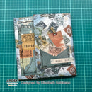Notebook with vintage-themed design on a green grid background, featuring the brand 'Arden Creative'.