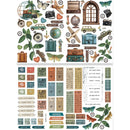 Collection of travel-themed decorative stickers on a white background