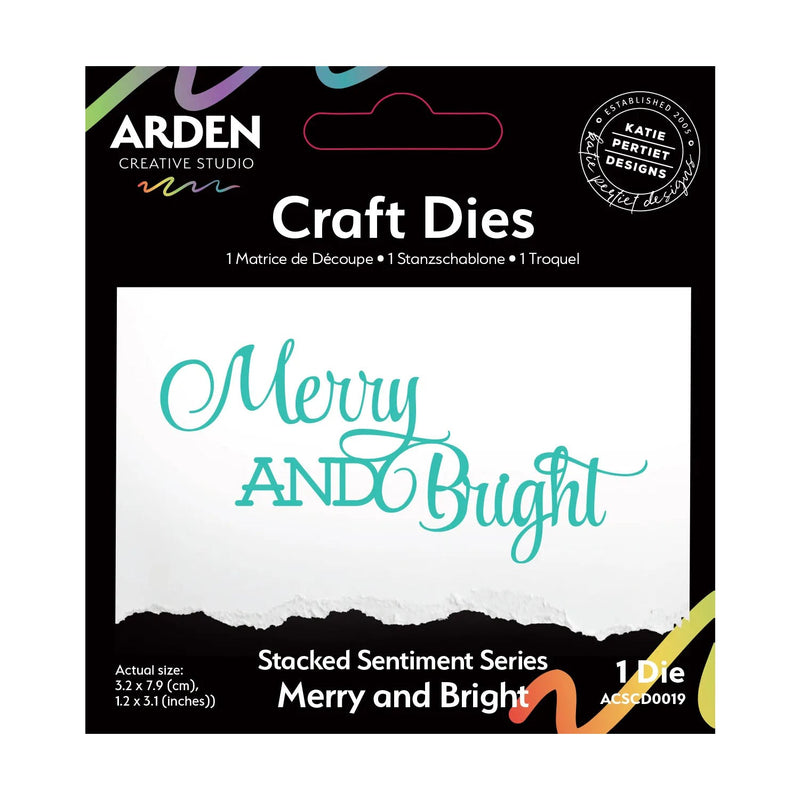 Arden Creative Studio Merry and Bright Craft Die Set