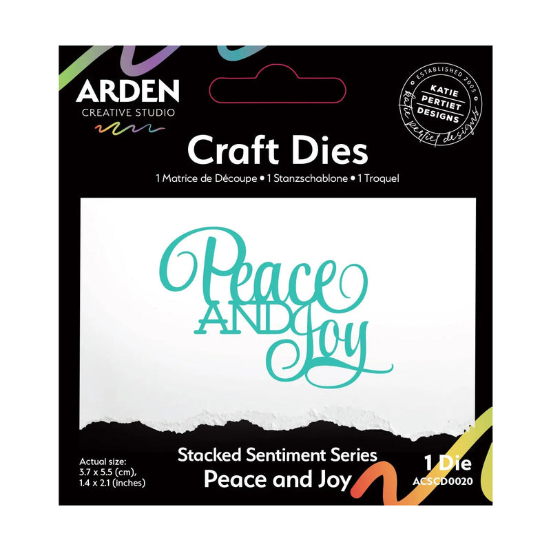Arden Creative Studio Peace and Joy Craft Die Set