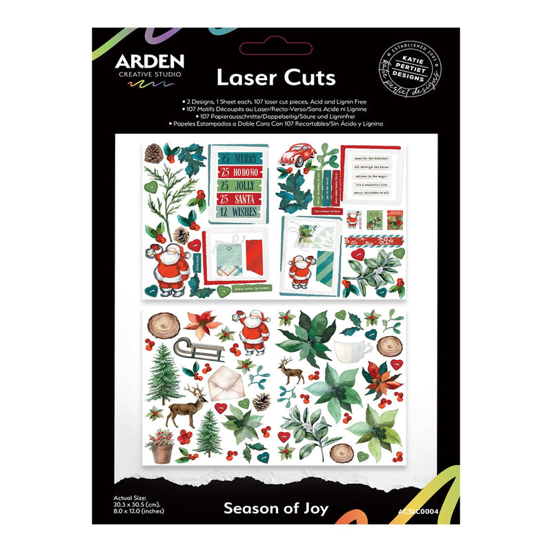 Arden Creative Studio Season of Joy Laser Cuts
