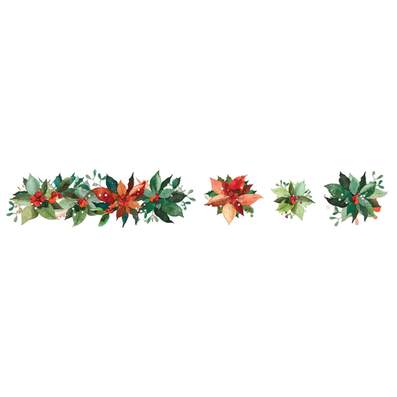 Arden Creative Studio Season of Joy Poinsettia Kiss-cut PET Tape 5cm x 5m