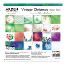 Arden Creative Studio Vintage Christmas 8"x 8" Paper Pad
