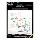 Arden Creative Studio Vintage Christmas Rub-On Transfer Set