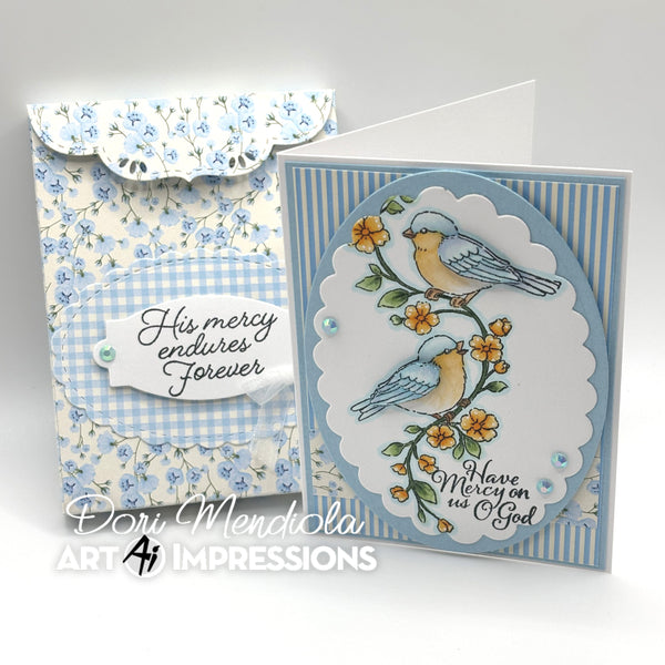 Art Impressions Clear Stamps Set - Bible Journaling - Mercy