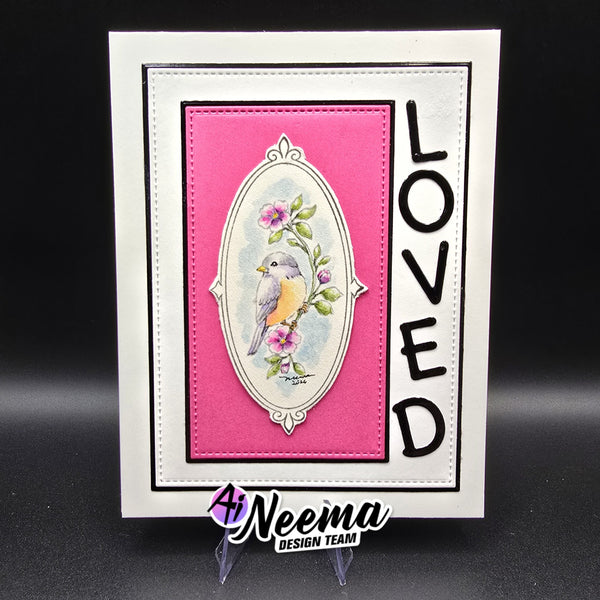 Art Impressions Clear Stamps Set - Bible Journaling - Mercy
