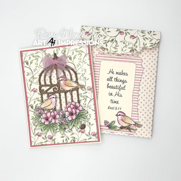 Art Impressions Clear Stamps Set - Bible Journaling - Mercy