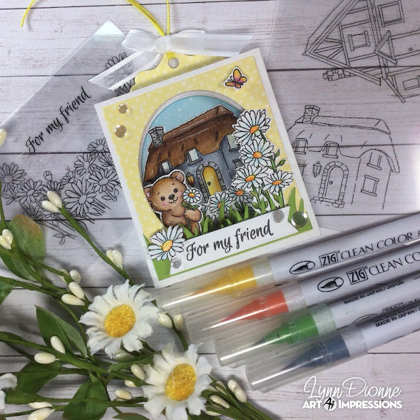 Art Impressions Clear Stamps Set - Euro Cottage