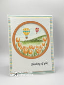 Art Impressions Clear Stamps Set - FG Tulip Border
