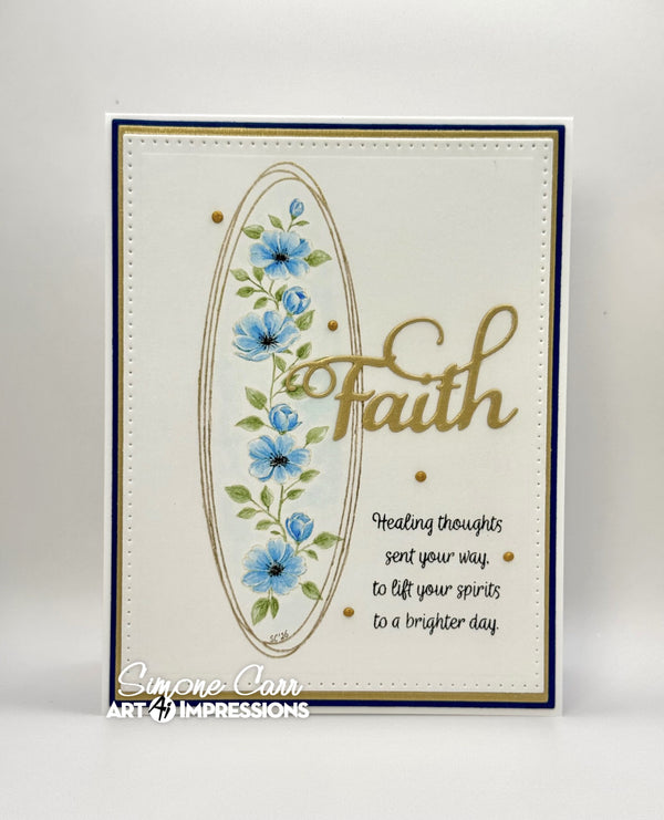 Art Impressions Clear Stamps Set - Frameworks Set 3