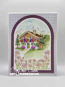 Art Impressions Clear Stamps Set - Swiss Villa