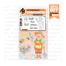 Art Impressions Clear Stamps & Dies Set - Gardener Gail