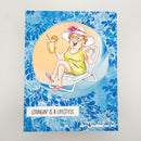 Art Impressions Clear Stamps & Dies Set - Loungin’ Linda
