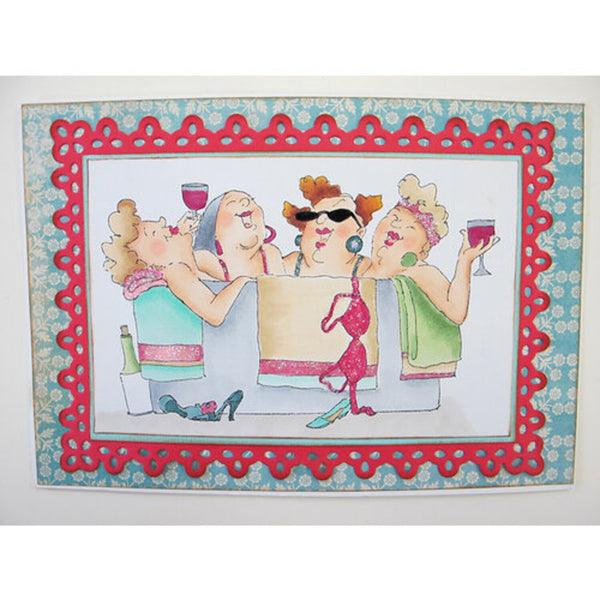 Art Impressions Clear Stamps Set - In the Tub