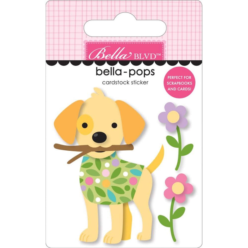 Bella Blvd Bow Wow Bella-Pops 3D Stickers Tail Wagger