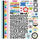 Bella Blvd Documented Cardstock Stickers 12"X12" Doohickey