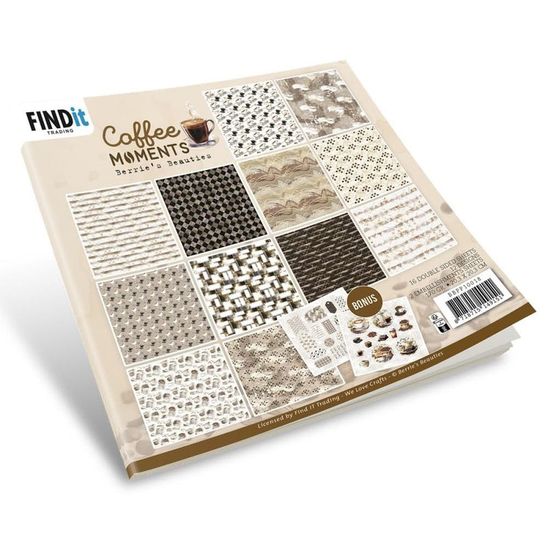 Find It Trading Berries Beauties Paper Pack 8"X8" Coffee Moments