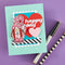 Dyan Reaveley's Dylusions Cling Stamp Collections 8.5"X7" - No Place Like Gnome*