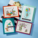 Spellbinders House Mouse Rare Bloom Cling Rubber Stamp Set - Sweet Nectar