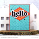 My Favorite Things Rubber Background Stamp - Cascading Diamonds*