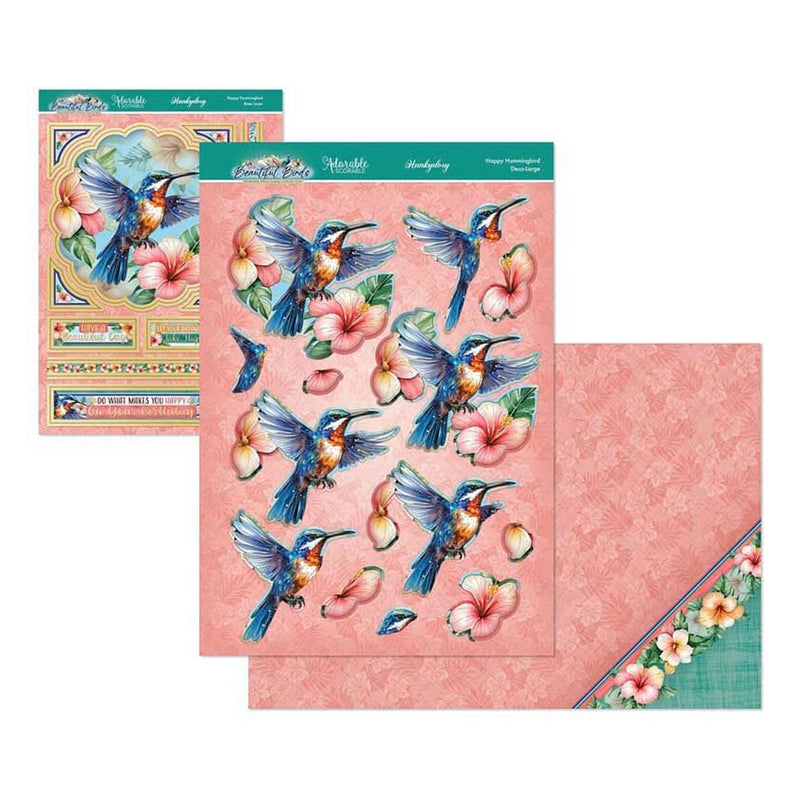 Hunkydory Beautiful Birds Deco-Large Set - Humming Bird